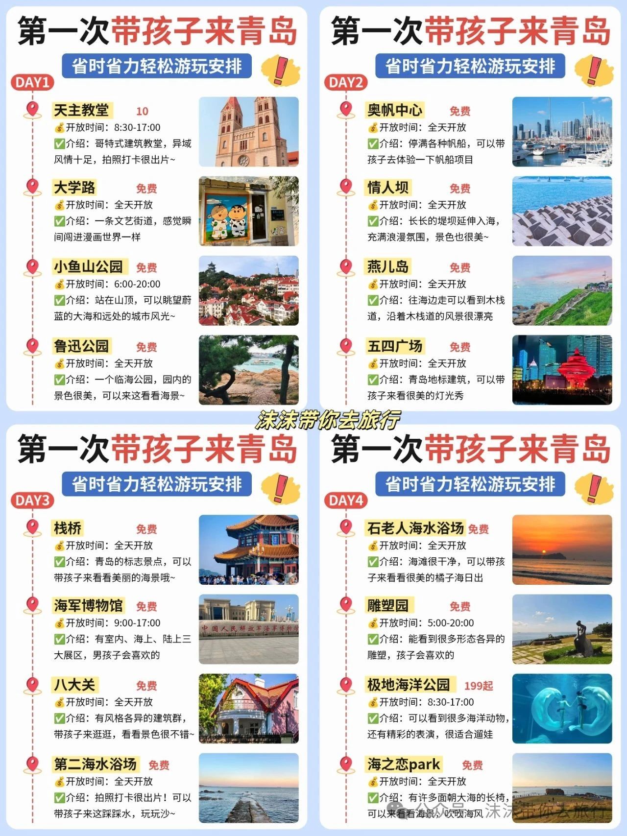 青岛旅游攻略图