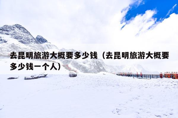 去昆明旅游大概要多少钱(去昆明旅游大概要多少钱一个人)