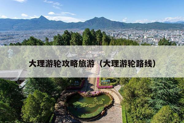大理游轮攻略旅游（大理游轮路线）