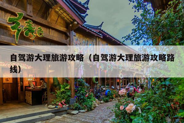 自驾游大理旅游攻略（自驾游大理旅游攻略路线）