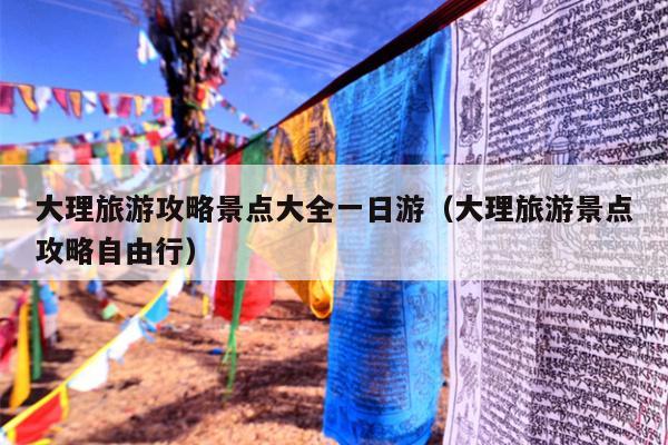 大理旅游攻略景点大全一日游（大理旅游景点攻略自由行）